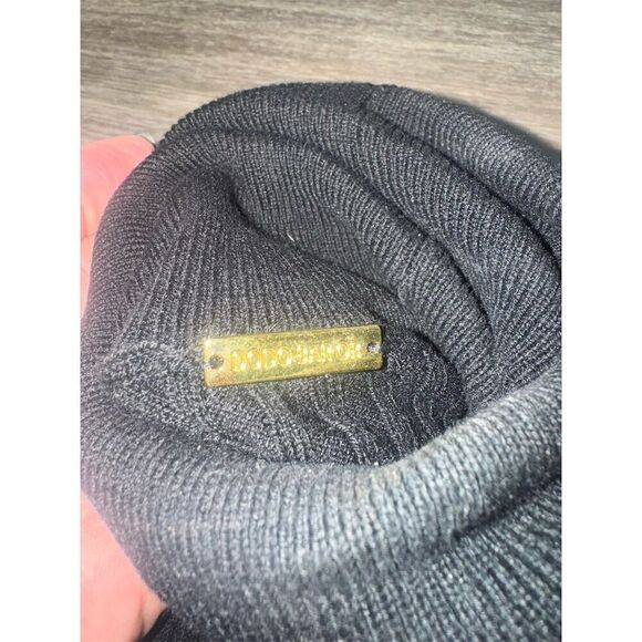 DODO‎ BAR OR Women's Black Ribbed Bodysuit Size 12 Rhinestone Back - Picture 7 of 13